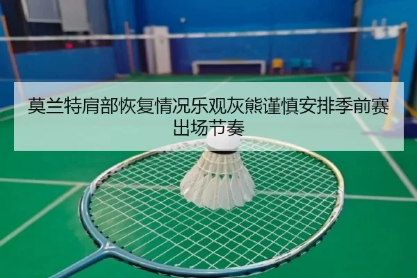 莫兰特肩部恢复情况乐观灰熊谨慎安排季前赛出场节奏